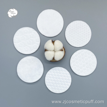 Hot Sales Organic Cotton Pads with pattern